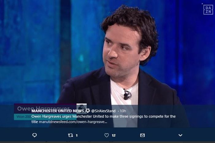 Legenda Man United, Owen Hargreaves, sebut tiga pemain bisa jadi pembeda bagi skuad Ole Gunnar Solskjaer.