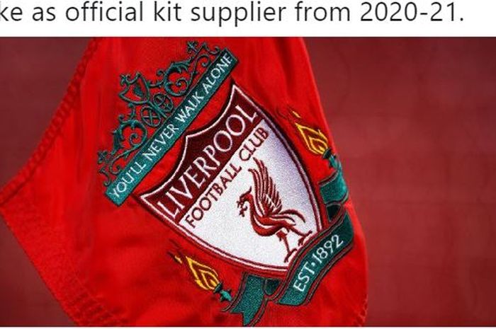 Liverpool bisa saja menggunakan jersey dengan sponsor baru mereka, Nike, sebelum musim 2020-2021 dimulai.