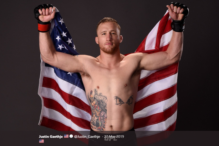 Petarung UFC, Justin Gaethje. 