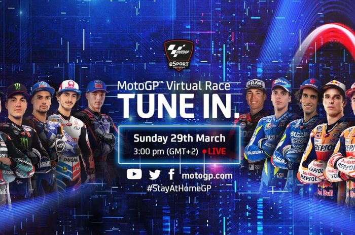 Poster MotoGP Virtual Race 2020