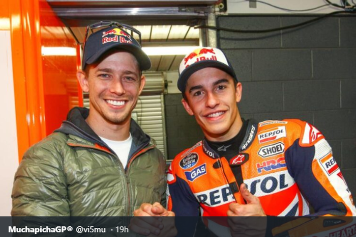 Casey Stoner dan Marc Marquez