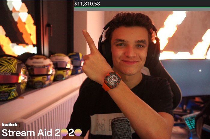 Semakin diterima di dunia streaming gim, Pembalap F1, Lando Norris bisa saja mecoba keperuntungan pekerjaan baru. 