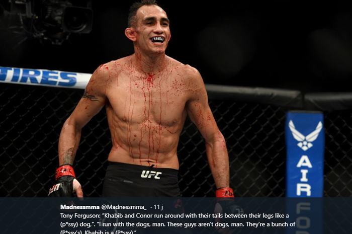 Petarung UFC asal Amerika Serikat, Tony Ferguson. 