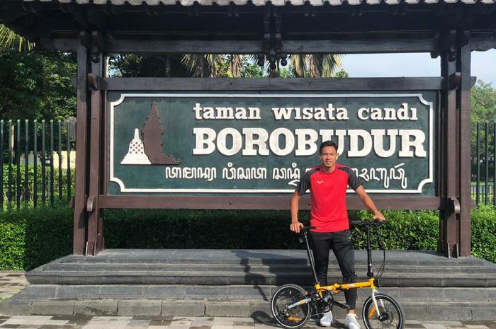 Andy Setyo manfaat waktu libur kompetisi dengan bersepeda.