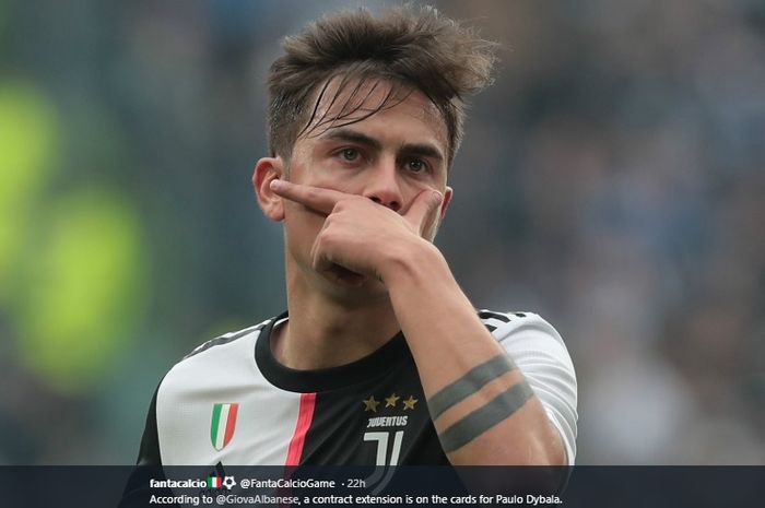 Penyerang depan Juventus, Paulo Dybala, dikabarkan ingin bertahan.