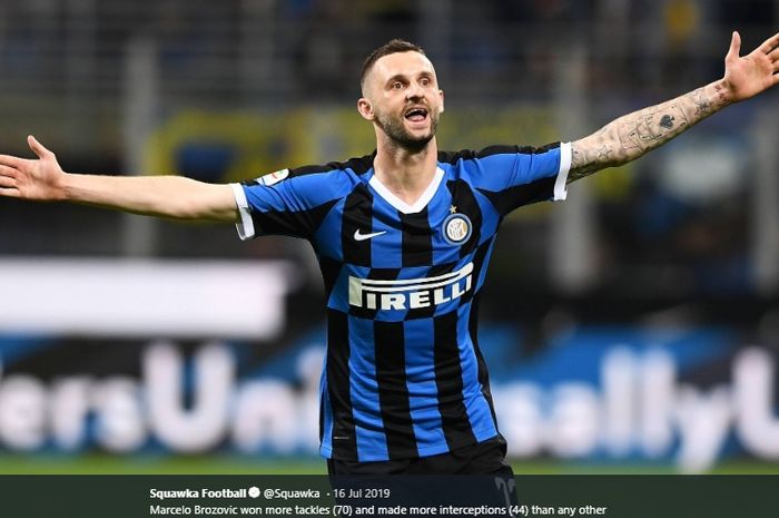 Pemain tengah milik Inter Milan, Marcelo Brozovic, dikabarkan masuk dalam daftar buruan Liverpool.