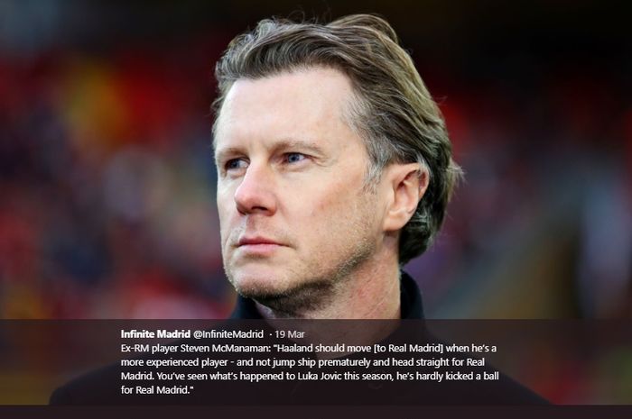 Eks gelandang sayap Liverpool, Steve McManaman