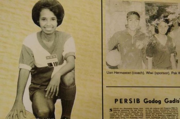 Foto Wiwi H Kusdarti, sang pionir sepak bola wanita di Indonesia