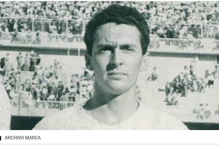 Aurelio Campa saat masih membela Real Madrid. Dia dikabarkan meninggal pada usia 87 tahun.