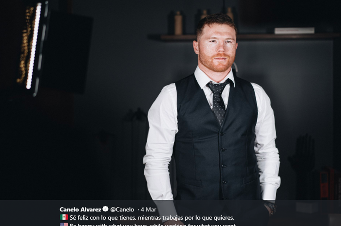 Petinju asal Meksiko, Canelo Alvarez.