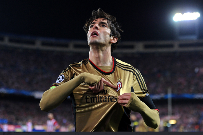 Ricardo Kaka saat masih berseragam AC Milan.