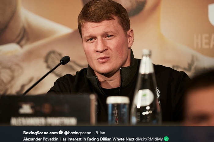 Petinju asal Rusia, Alexander Povetkin.