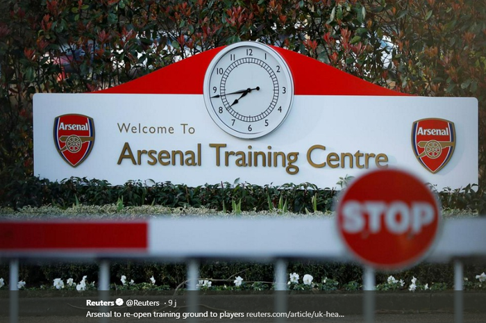 Para pemain Arsenal akan diizinkan untuk berlatih di tempat latihan klub, London Colney,  pada awal pekan depan.