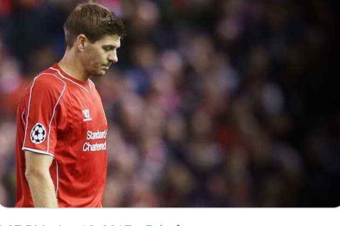 Mantan kapten Liverpool, Steven Gerrard.