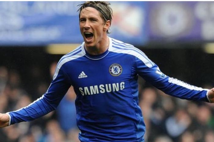 Fernando Torres, mencetak hat-trick saat Chelsea mengalahkan QPR 6-1 dalam duel klasik di Liga Inggris pada 29 April 2012.