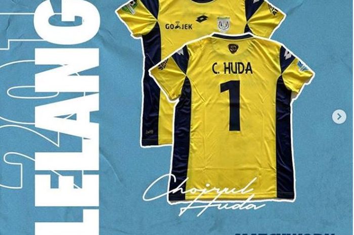 Persela akhirnya melelang jersey milik sang legenda, Choirul Huda pada Kamis 30 April 2020 siang.