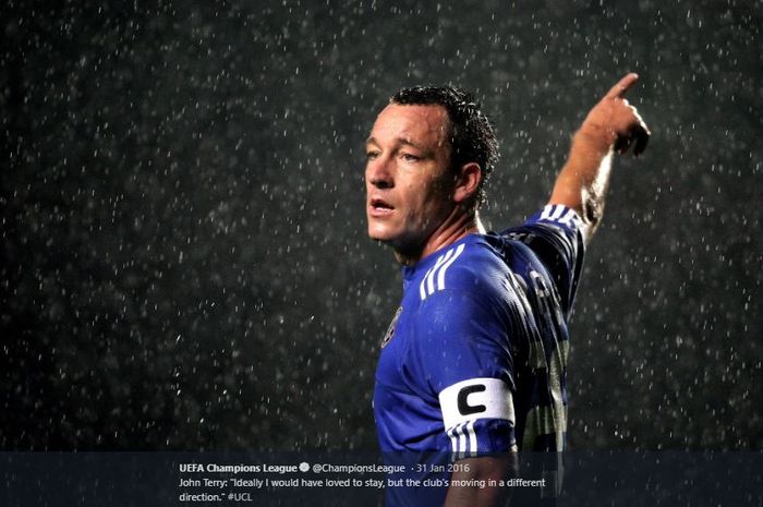 John Terry saat masih bermain untuk Chelsea.