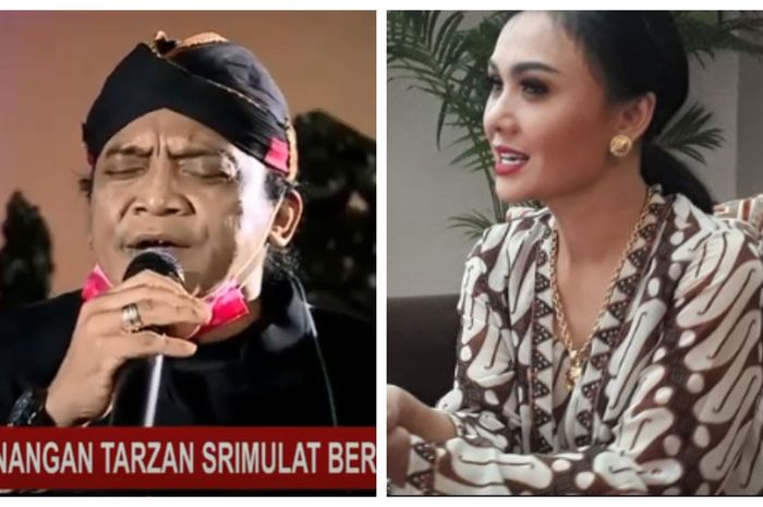 Kolase foto Didi Kempot dan Yuni Shara