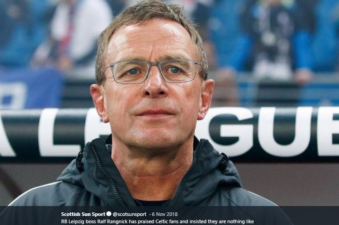 Mantan pelatih RB Leipzig, Ralf Rangnick yang terus diburu oleh AC Milan untuk menjadi direktur olahraga.