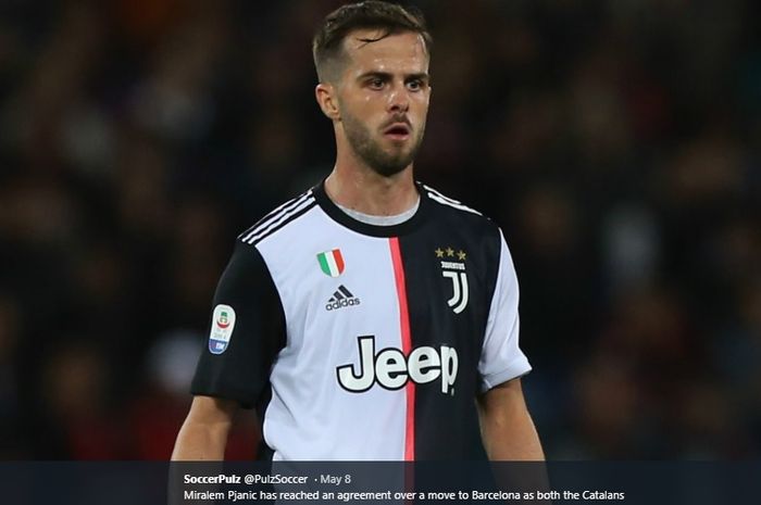 Gelandang bertahan milik Juventus, Miralem Pjanic, dikabarkan menolak pinangan Manchester United dan PSG demi bisa bergabung dengan Barcelona.