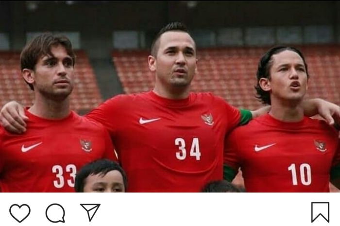 Mantan pemain timnas Indonesia, Jhonny van Beukering.