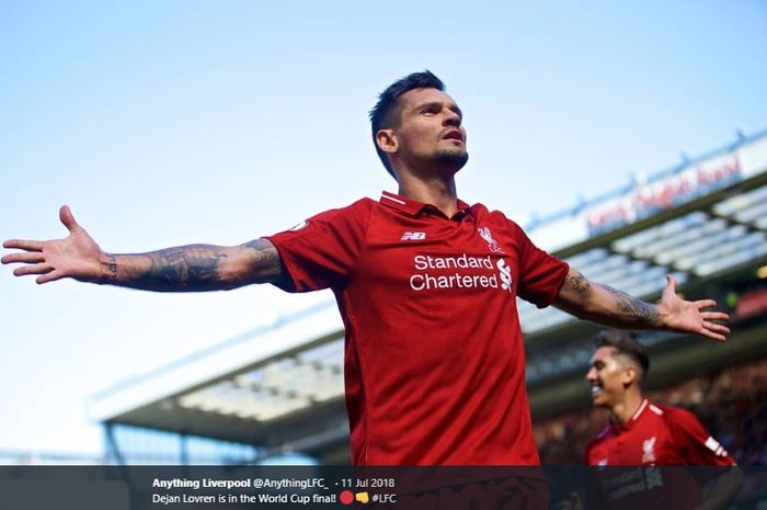 Bek tengah 'terbaik dunia' milik Liverpool, Dejan Lovren, dikabarkan menjadi incaran klub Liga Italia, AS Roma.