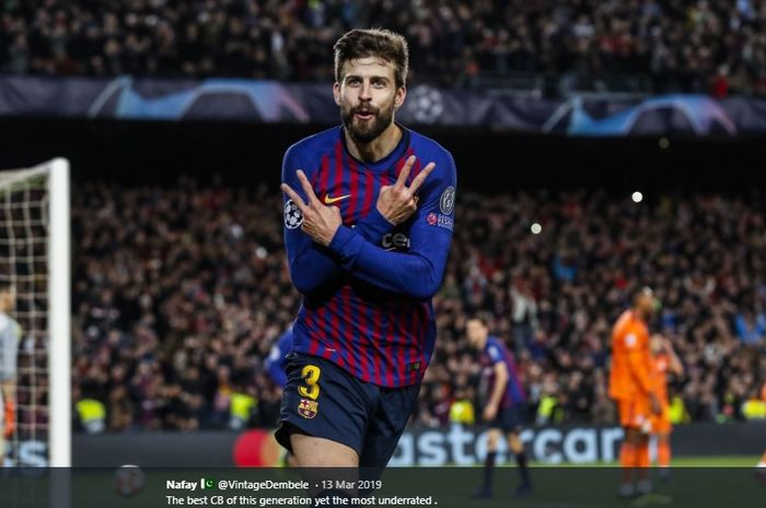 Gerard Pique terancam skors 4 hingga 12 pertandingan.