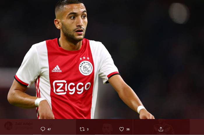 Mantan pemain sayap Ajax Amsterdam, Hakim Ziyech, mengaku bisa mengalahkan Liverpool jika lolos final Liga Champions musim lalu.