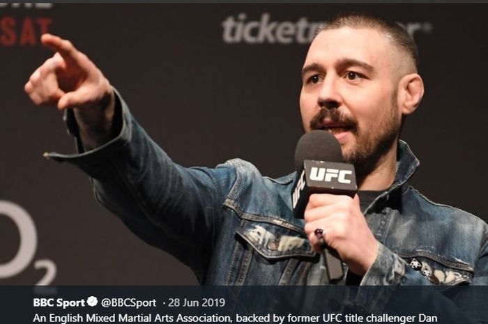 Mantan petarung UFC, Dan Hardy.