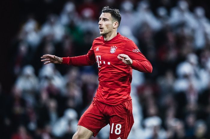 Gelandang Bayern Muenchen, Leon Goretzka.