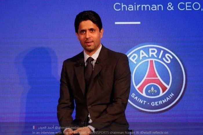 Presiden Paris Saint-Germain, Nasser Al-Khelaifi, memberikan pujian selangit kepada megabintang Juventus, Cristiano Ronaldo.