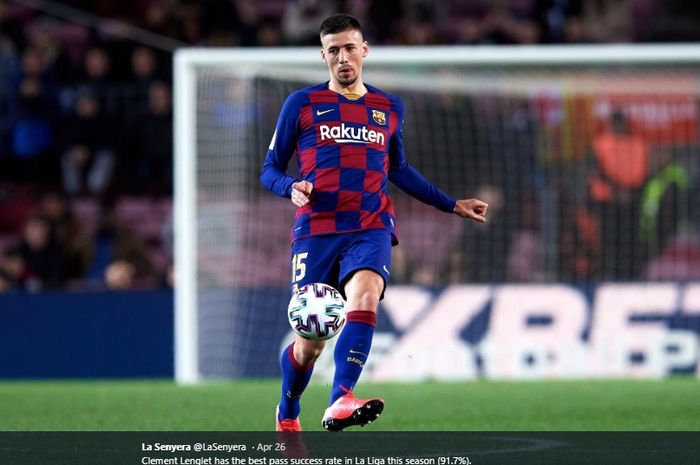 Bek tengah Barcelona, Clement Lenglet.