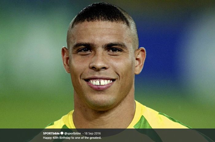 Mantan penyerang timnas Brasil, Ronaldo Nazario.