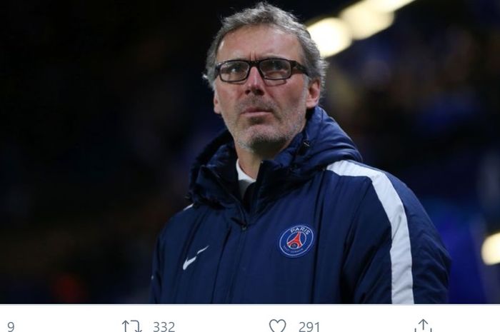 Mantan pelatih PSG, Laurent Blanc.