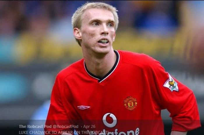 Mantan pemain Manchester United, Luke Chadwick.