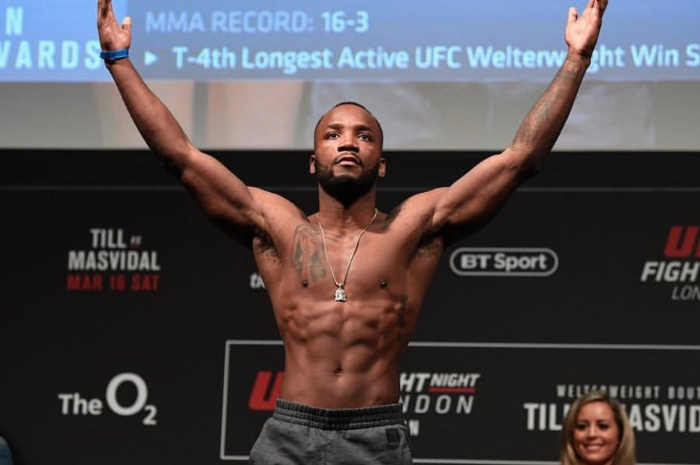 Petarung kelas welter UFC, Leon Edwards.