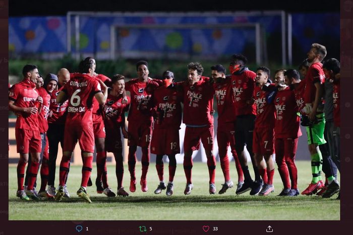 Bayer Leverkusen lolos ke final DFB Pokal atau Piala Jerman usai menekuk Saarbruecken di semifinal, 9 Juni 2020.