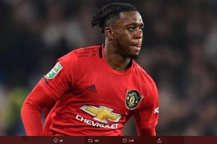 Bek kanan Manchester United, Aaron Wan-Bissaka.