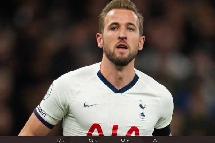 Penyerang Tottenham Hotspur, Harry Kane.