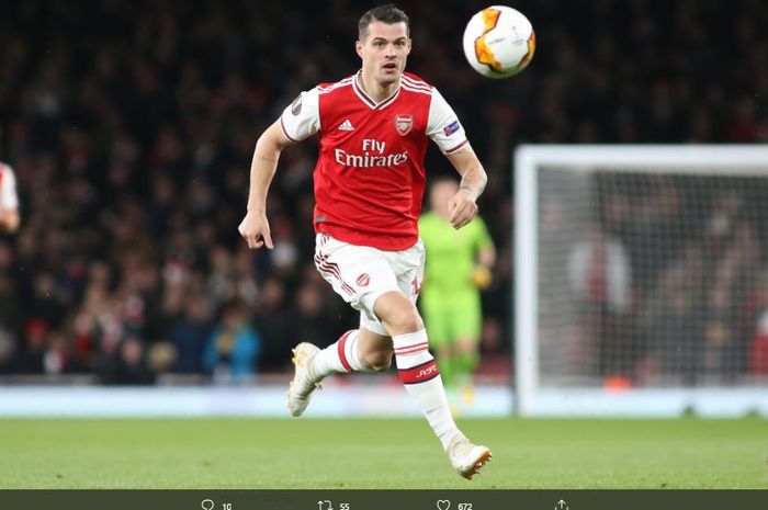 Gelandang Arsenal, Granit Xhaka.