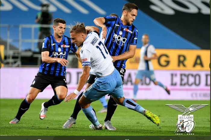 Duel Atalanta kontra Lazio pada pekan ke-27 Liga Italia, Rabu (24/6/2020) di Stadion Atleti Azzurri d'Italia.