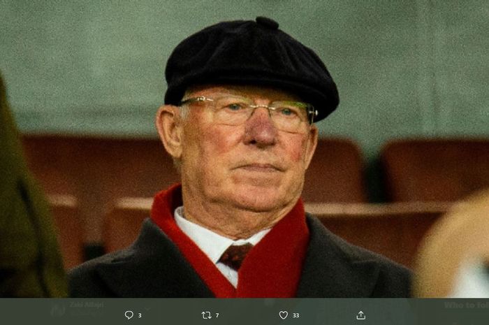 Mantan pelatih Manchester United, Sir Alex Ferguson.