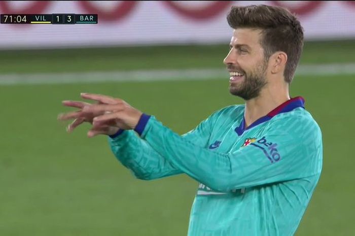 Bek Barcelona, Gerard Pique, ikut memberikan sindiran keras untuk mempertanyakan kemenangan Real Madrid atas Valencia.