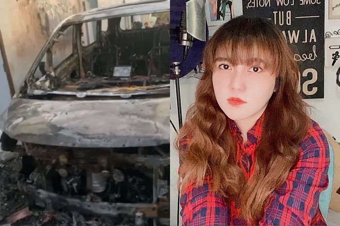 Via Vallen tak percaya bila Pije si pelaku pembakar mobil miliknya adalah orang gila.