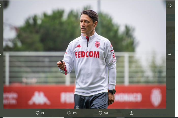 Pelatih baru AS Monaco, Niko Kovac.