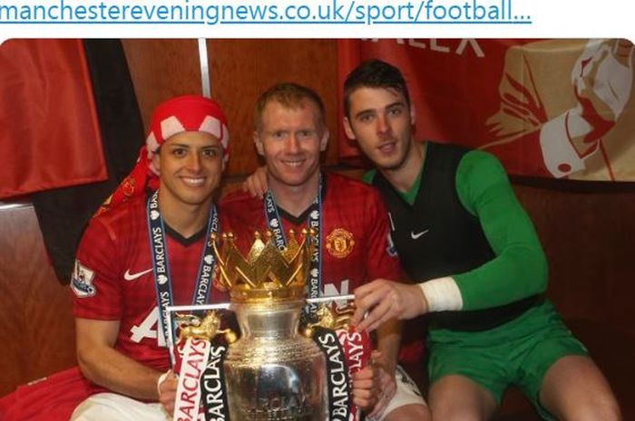 Gelandang legendaris Manchester United, Paul Scholes, menyikat para pengkritik kiper The Red Devils, David de Gea.