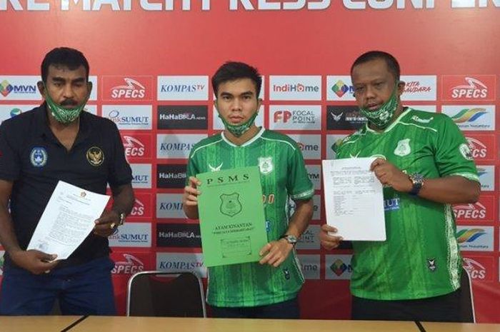 Manajemen PSMS Medan secara resmi memperkenalkan Paulo Sitanggang untuk menjadi salah satu kekuatan barunya pada Liga 2 2020.