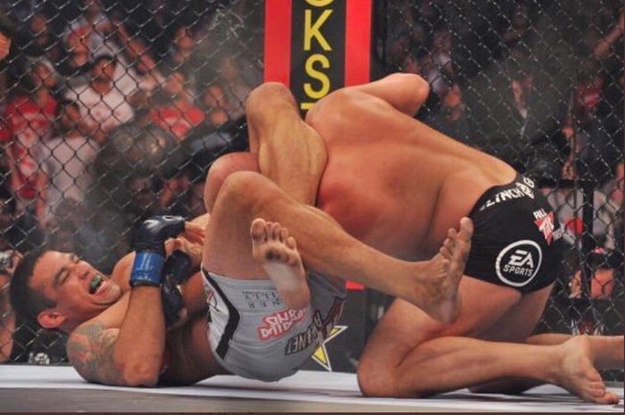 Fabricio Werdum kontra Fedor Emelianenko pada 26 Juni 2010.