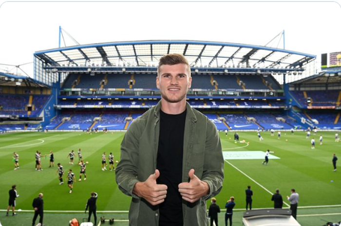 Pemain anyar Chelsea, Timo Werner.