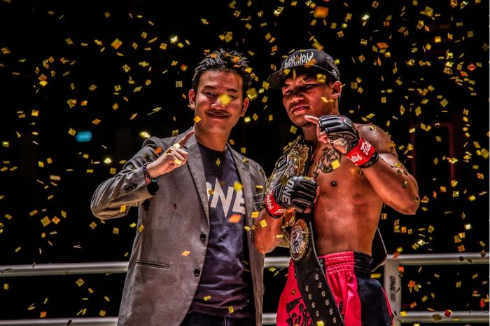 Rodtang Jitmuangnon, mempertahankan sabuk juara di ONE Championship: No Surrender, Jumat (31/7/2020) di Bangkok, Thailand.